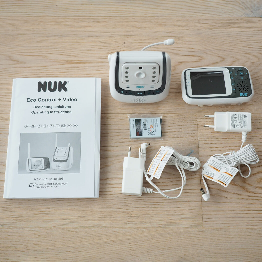 Produktbild von Rechteck Wunder Radioaktivitu00e4t Nuk Eco Control 550vd Digitales Babyphone Mit Kam