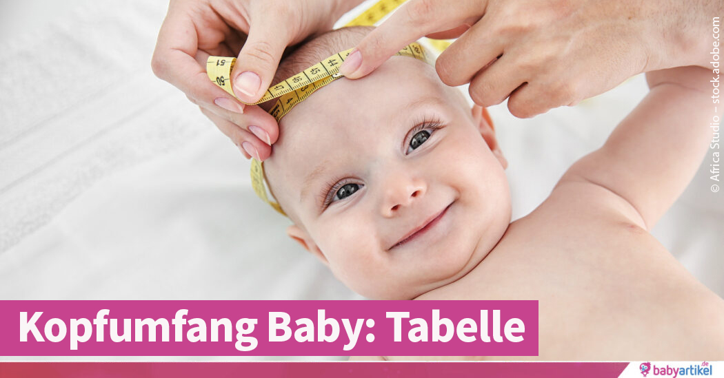 Kopfumfang Baby Tabelle ab Geburt Babyartikel.de Magazin