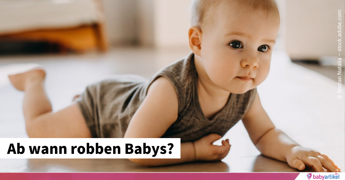 Ab wann Babys robben Babyartikel.de Magazin
